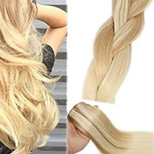 Clip In Remy Human Hair Extensions Honey Blonde